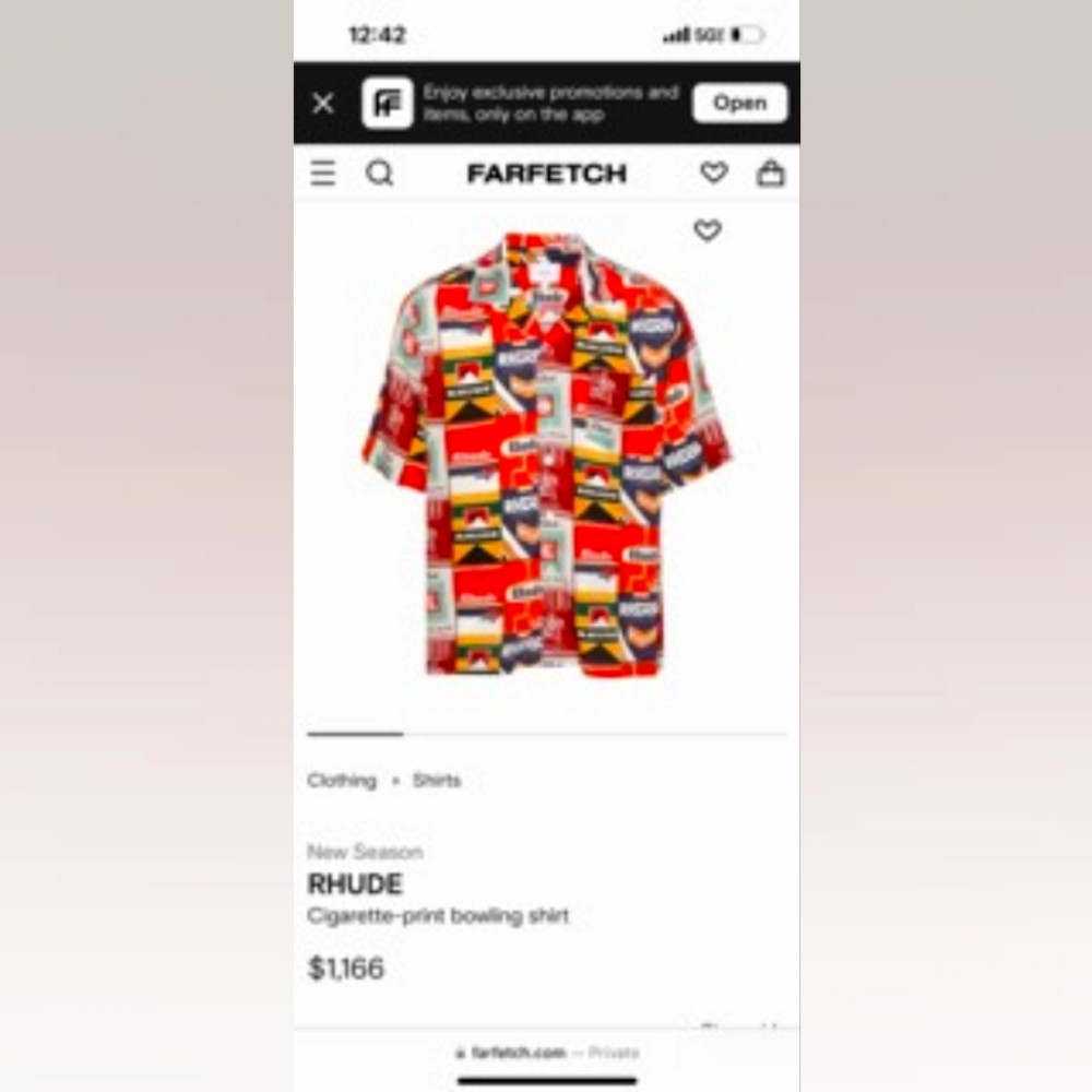 Rhude Shirt